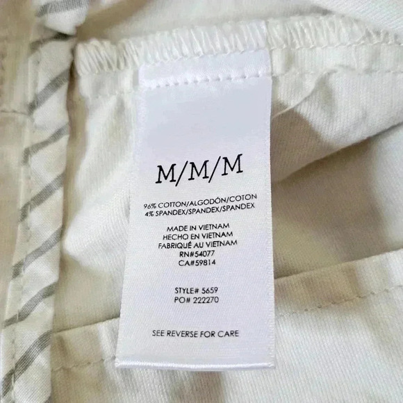 Cabi Kenya Jacket Women's Size Medium  Bone/Cream Coloured Utility Jacket - Picture 13 of 16